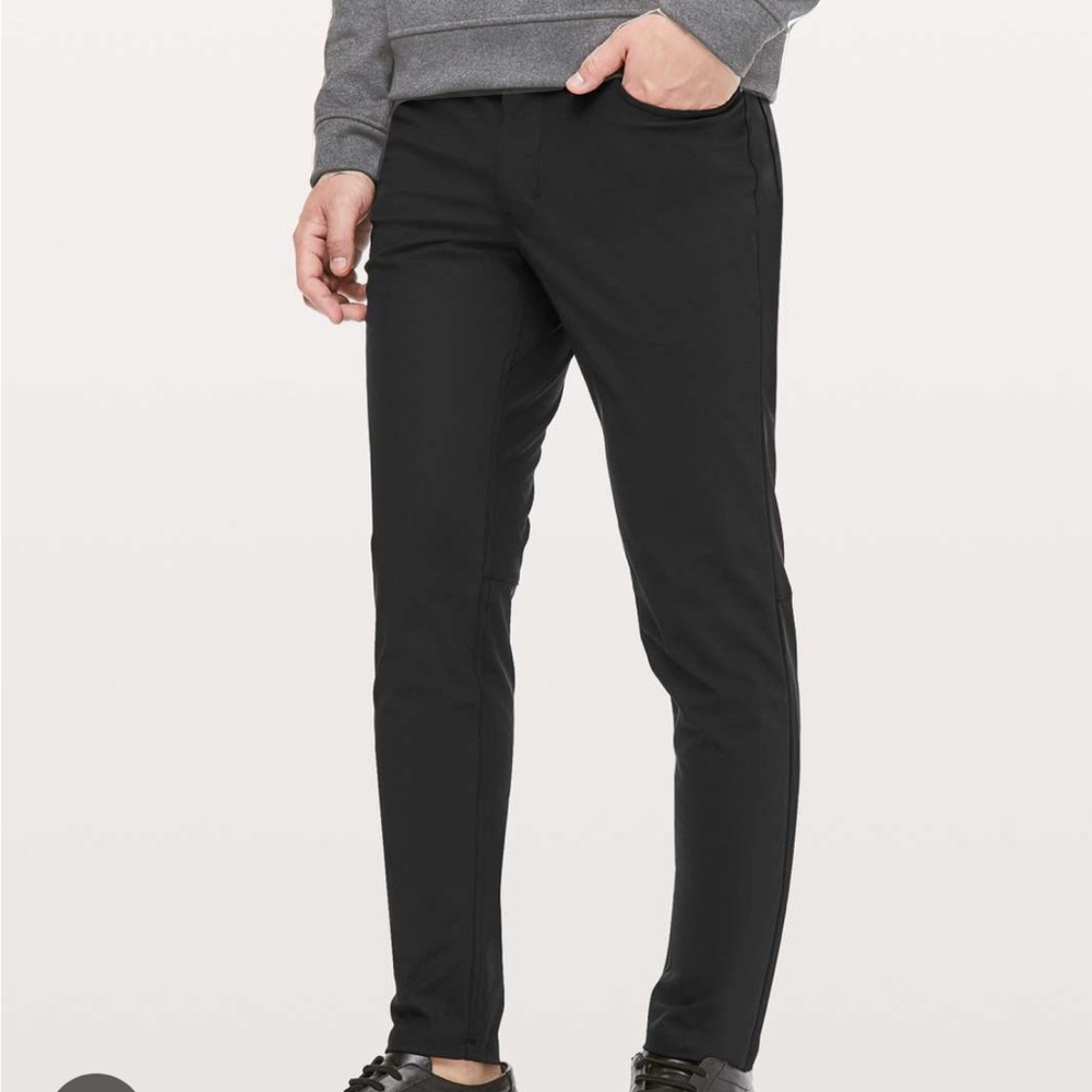 Lululemon ABC Pant Mens Skinny Fit Black 30waist